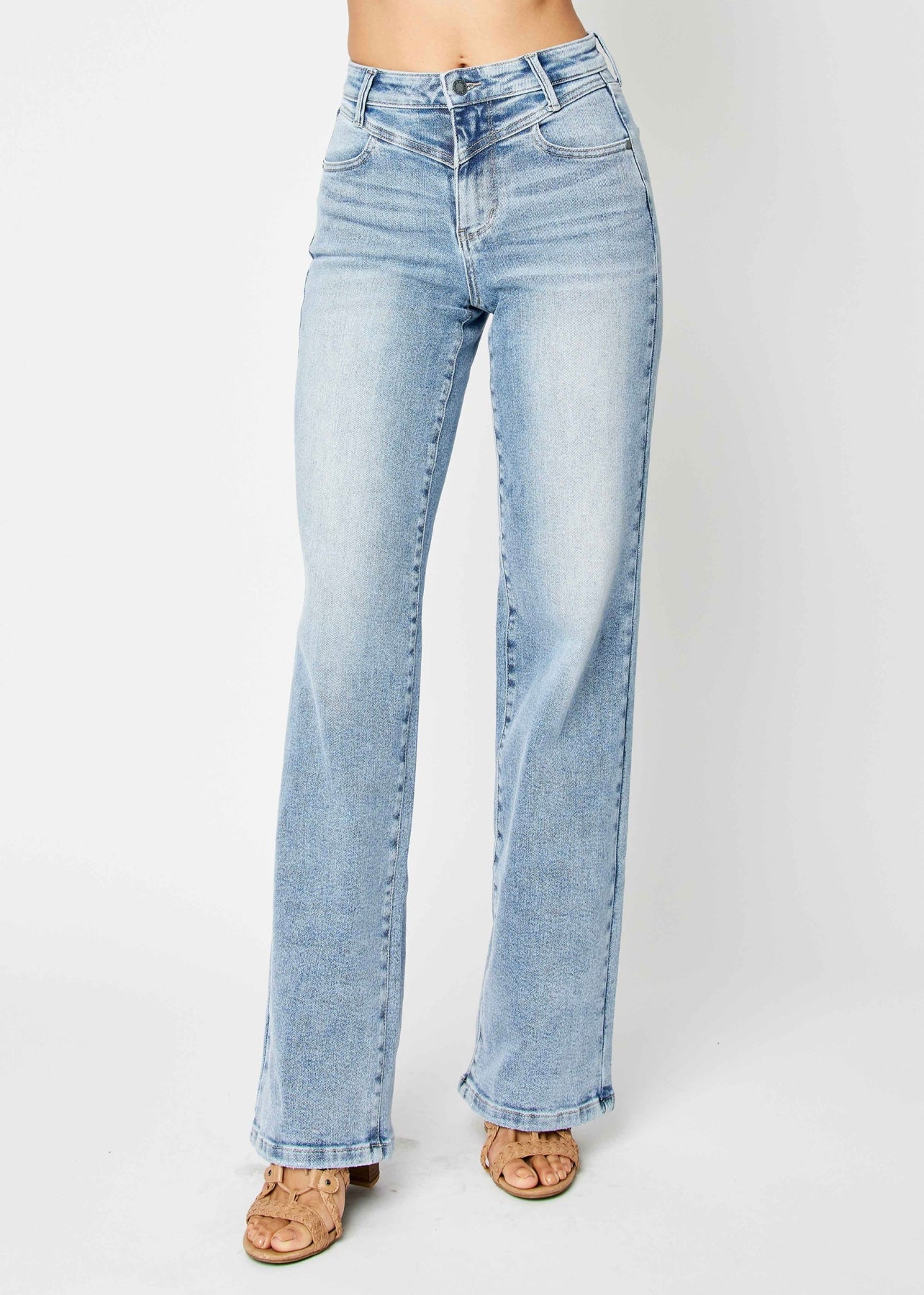 Judy Blue Straight Jeans Retro