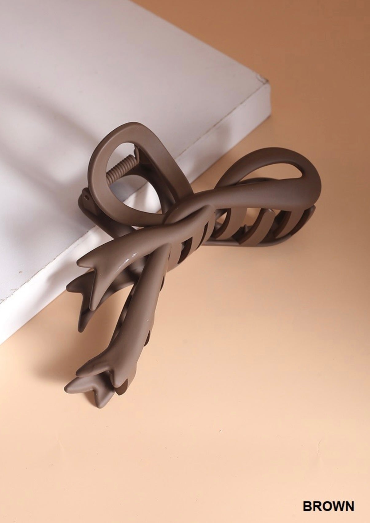Hair Claw Clip Bow Ribbon