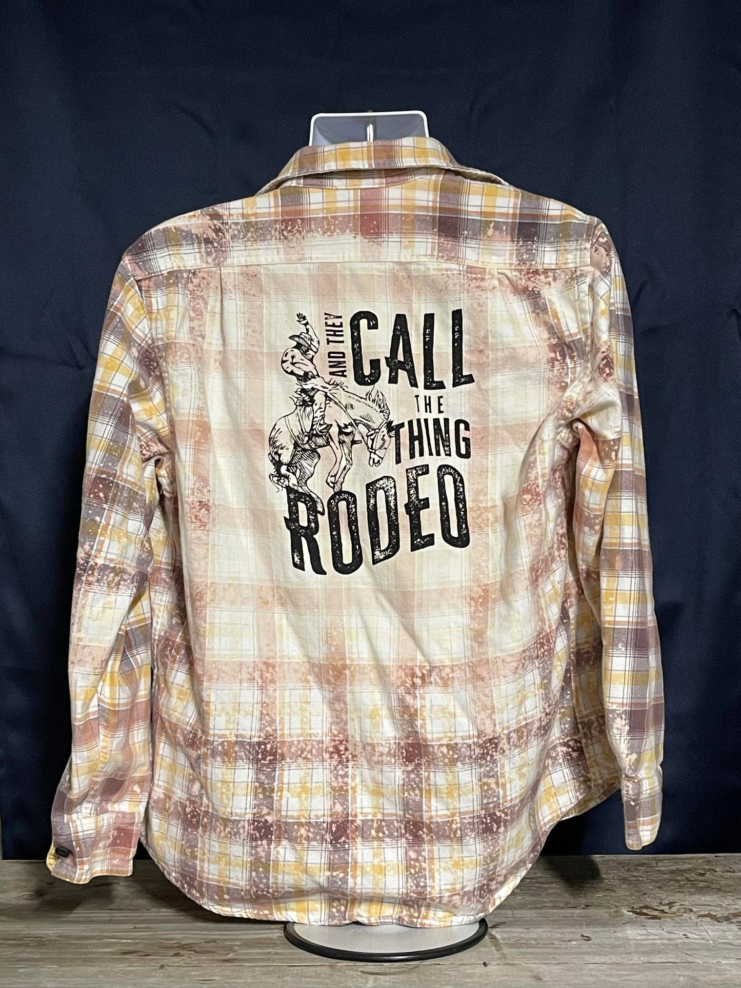 Flannel Rodeo Distressed