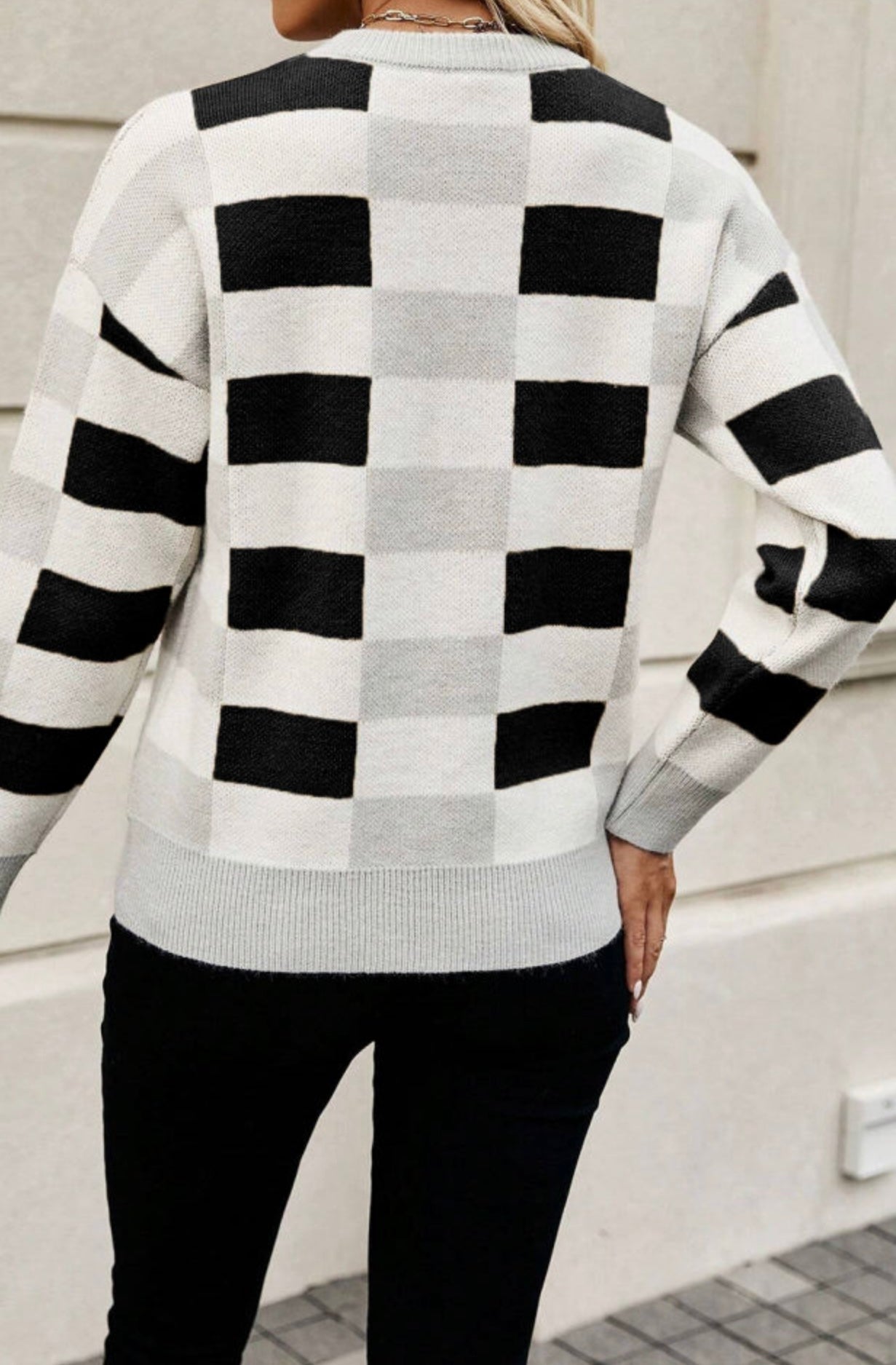 Sweater Checkered