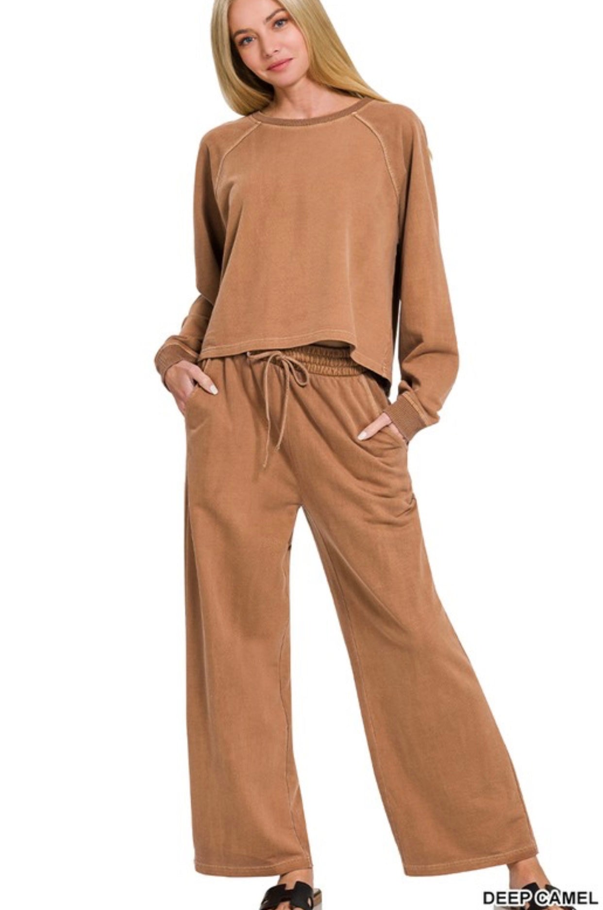 Lounge Set 2 Pc Pullover/Pant