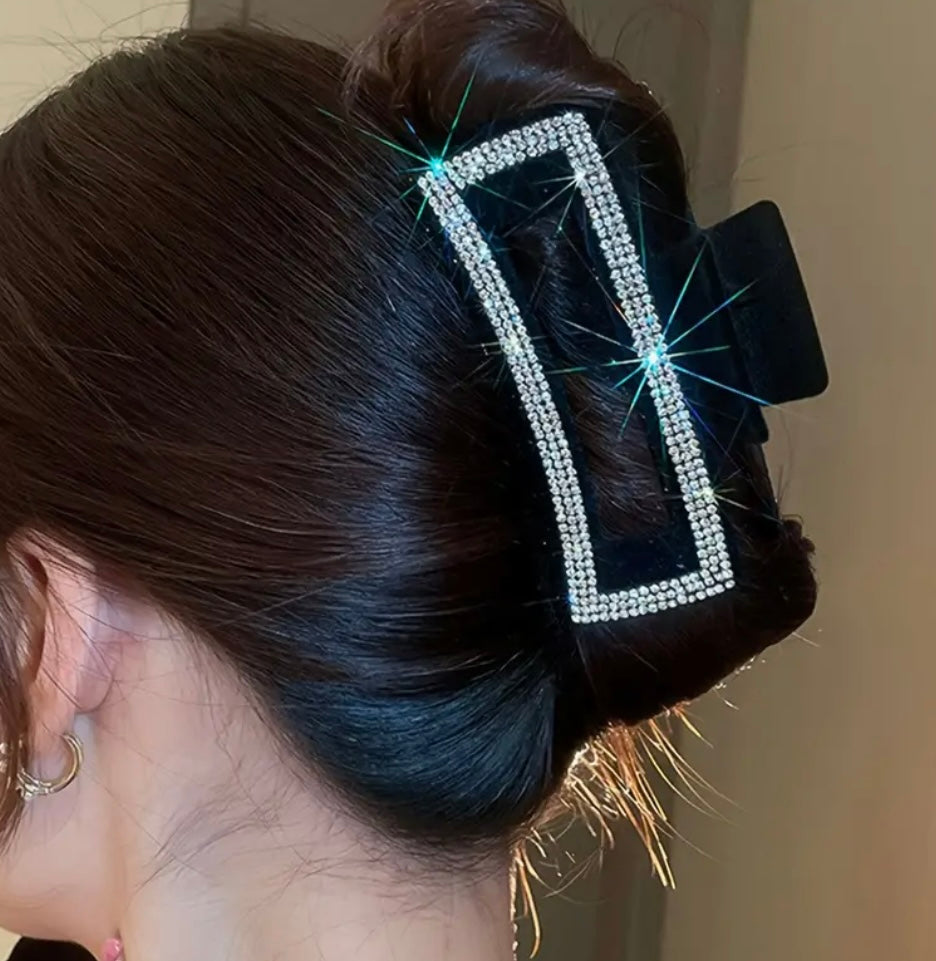 Rhinestone Claw Hair Clip