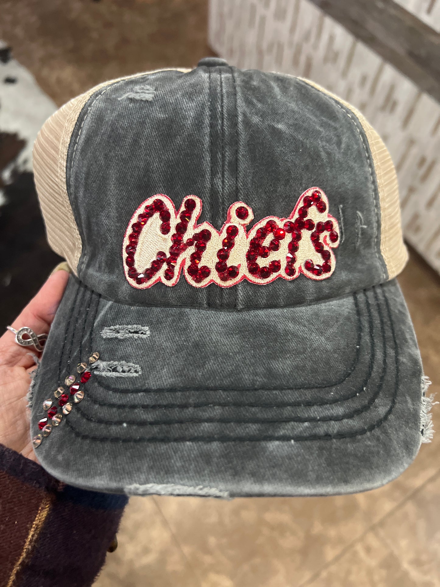 Hat KC Chiefs Bling