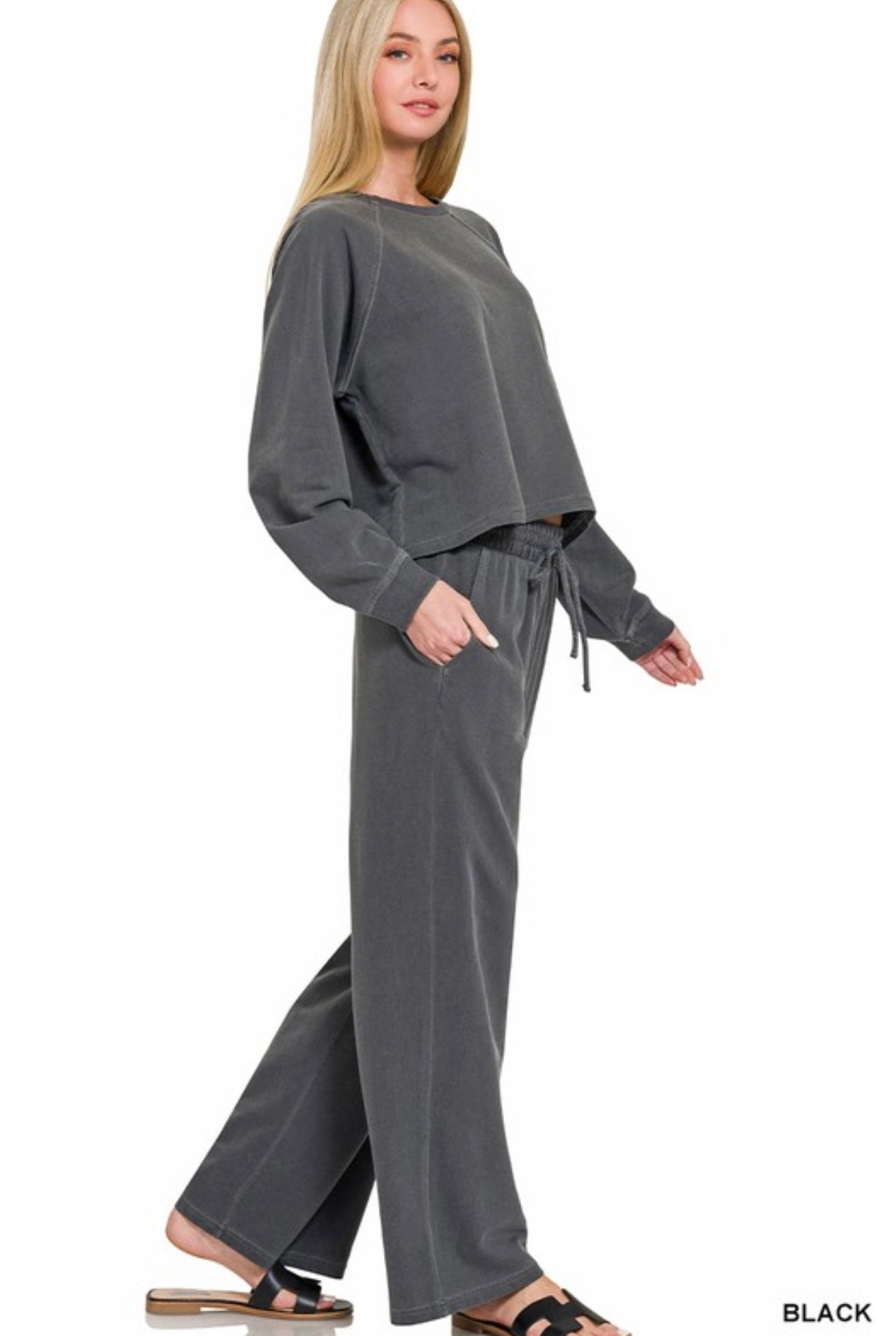 Lounge Set 2 Pc Pullover/Pant
