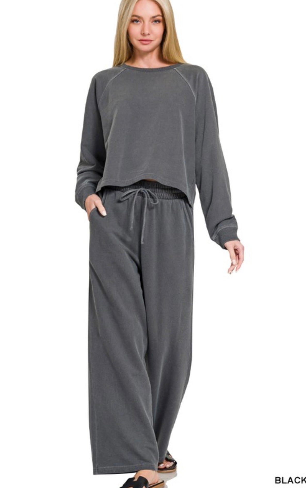 Lounge Set 2 Pc Pullover/Pant