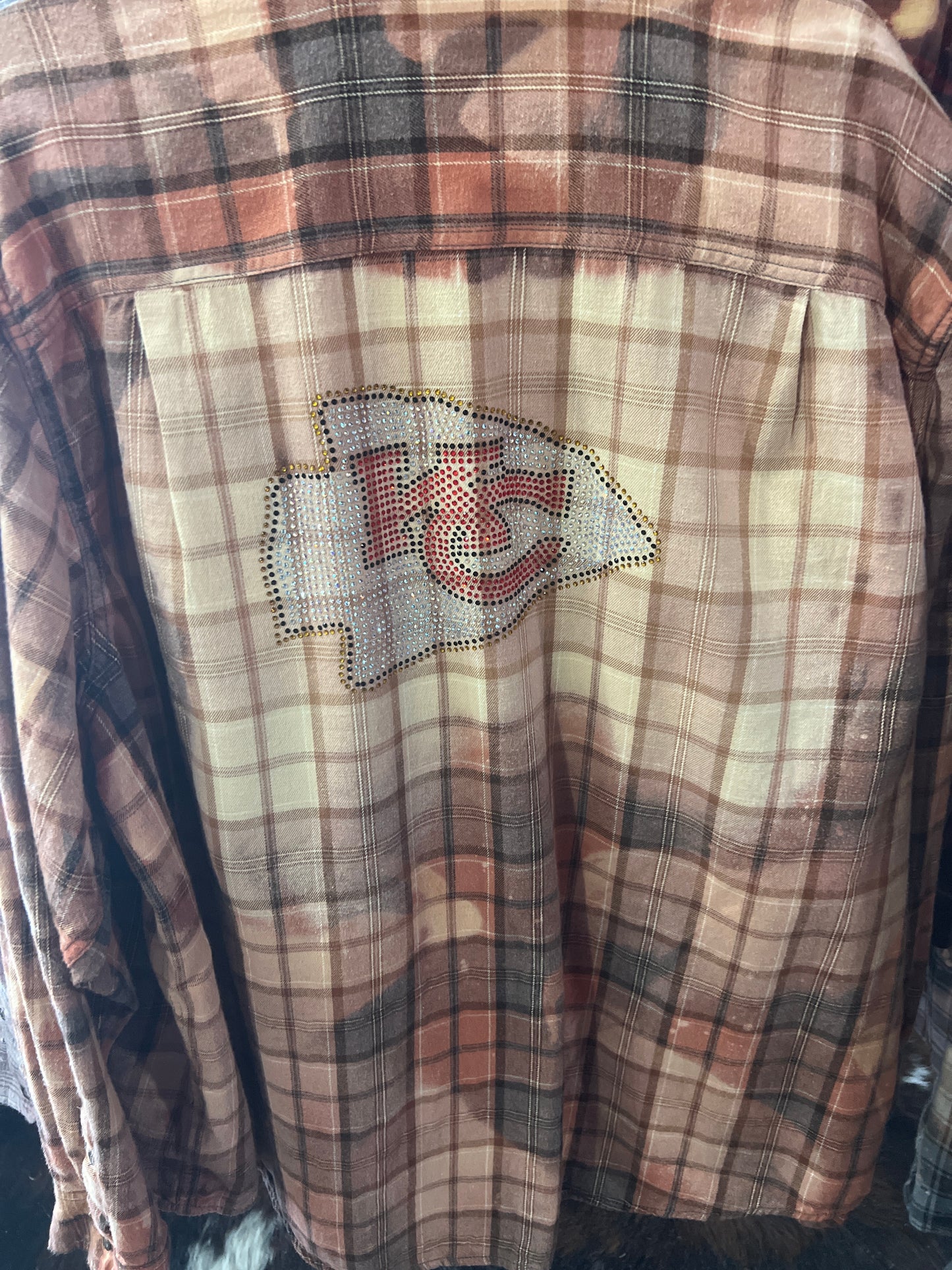 Chiefs Rhinestone Box Tee