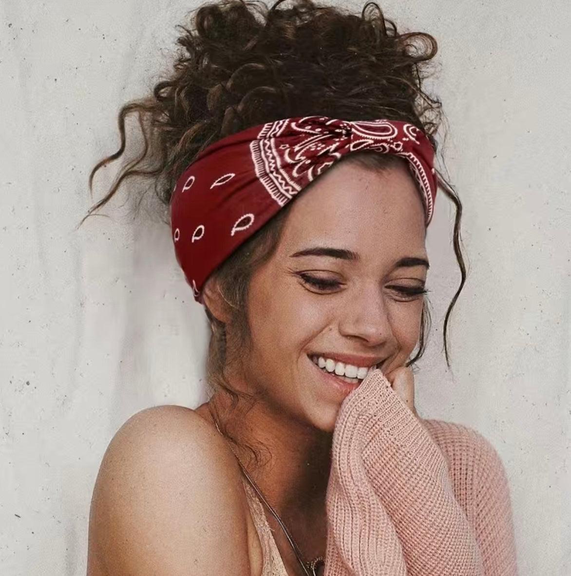 Boho Paisley Headband - BeLoved Boutique