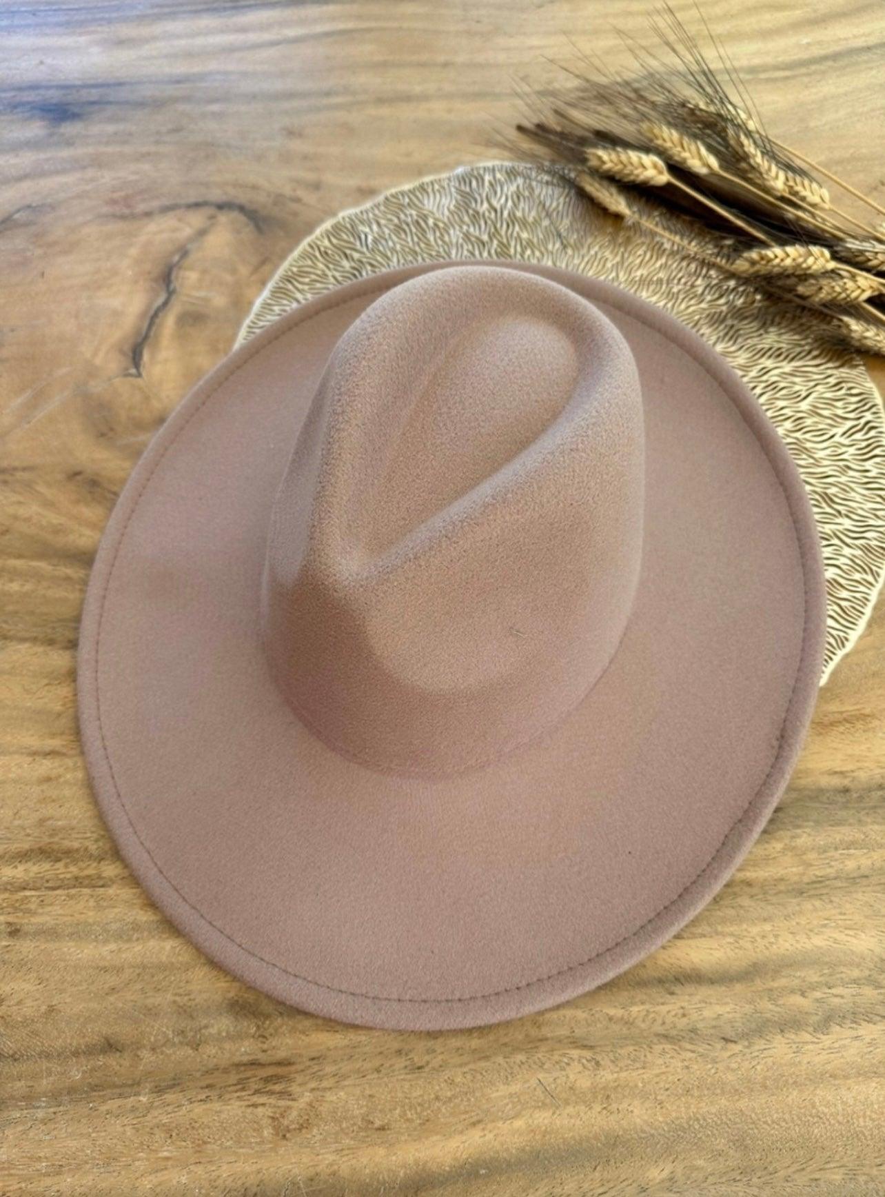 Classic Wide Brim Felt Hat - BeLoved Boutique