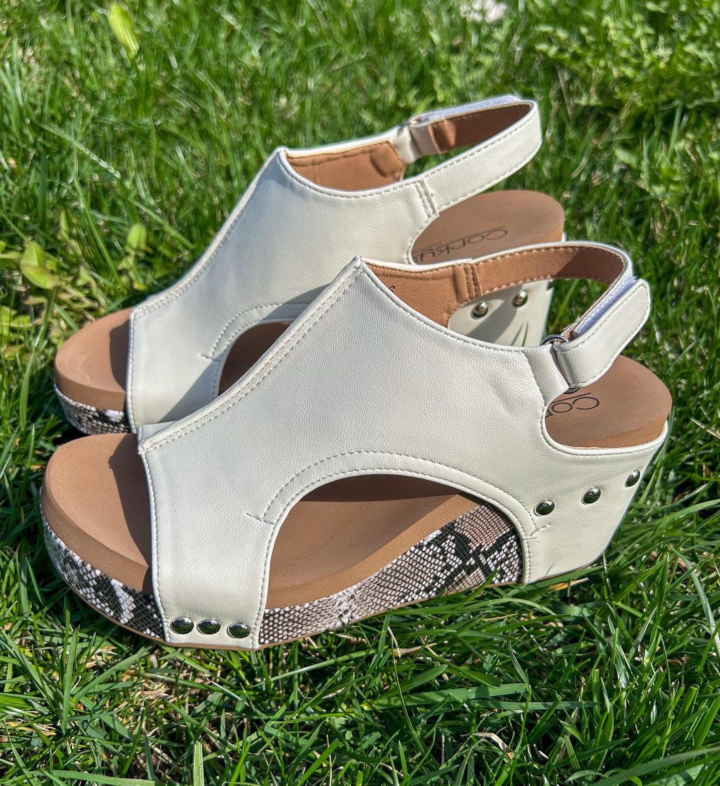 Corky’s Carley Snake Wedge - BeLoved Boutique