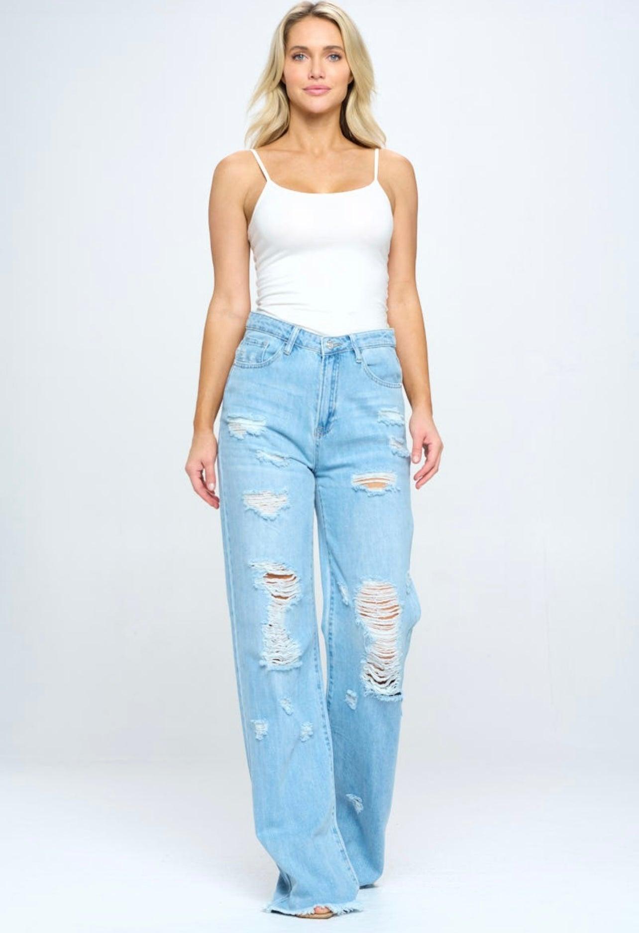 Jeans Dad Baggy Fit – BeLoved Boutique