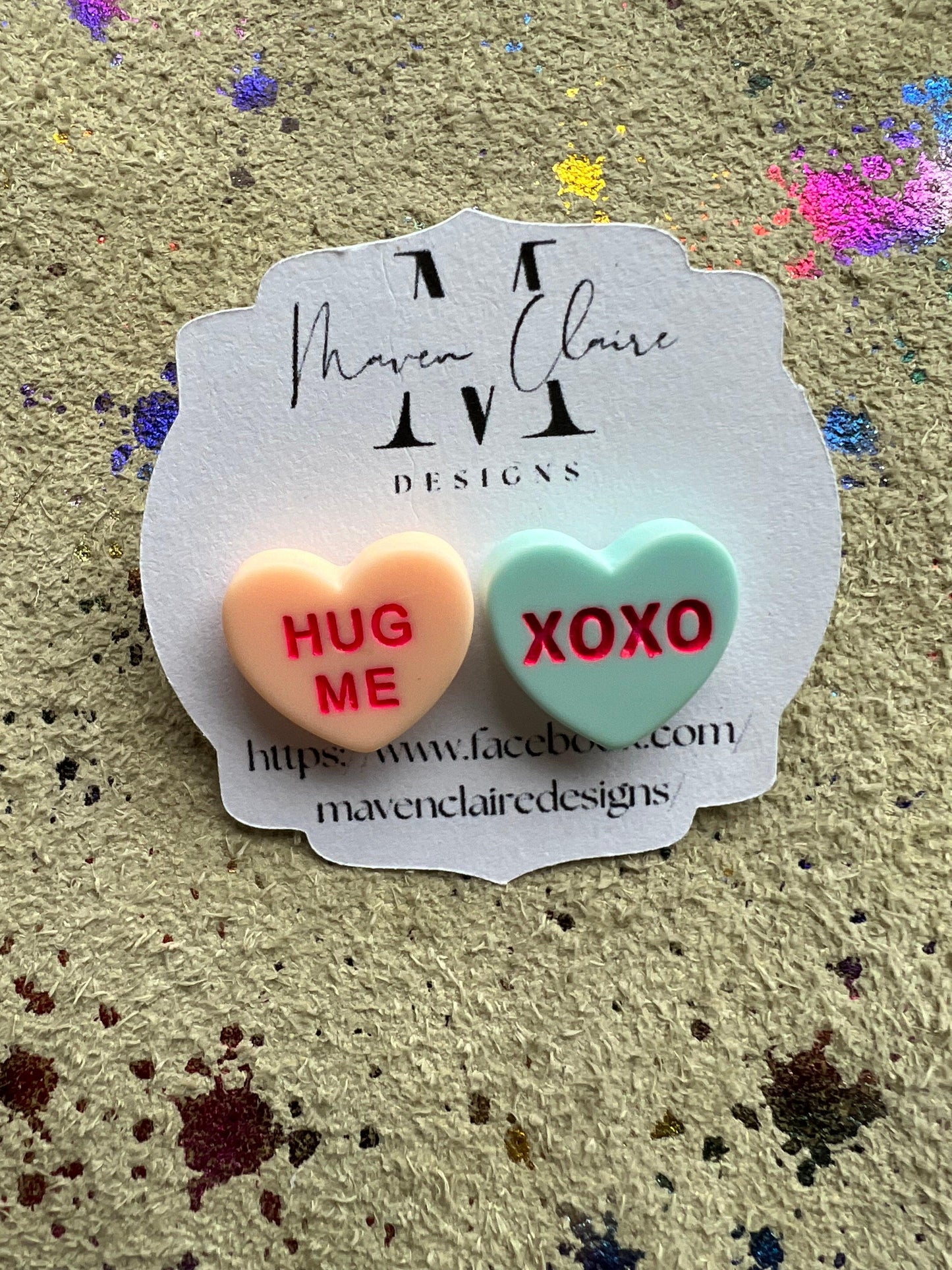 HUG ME Valentine Earrings - BeLoved Boutique