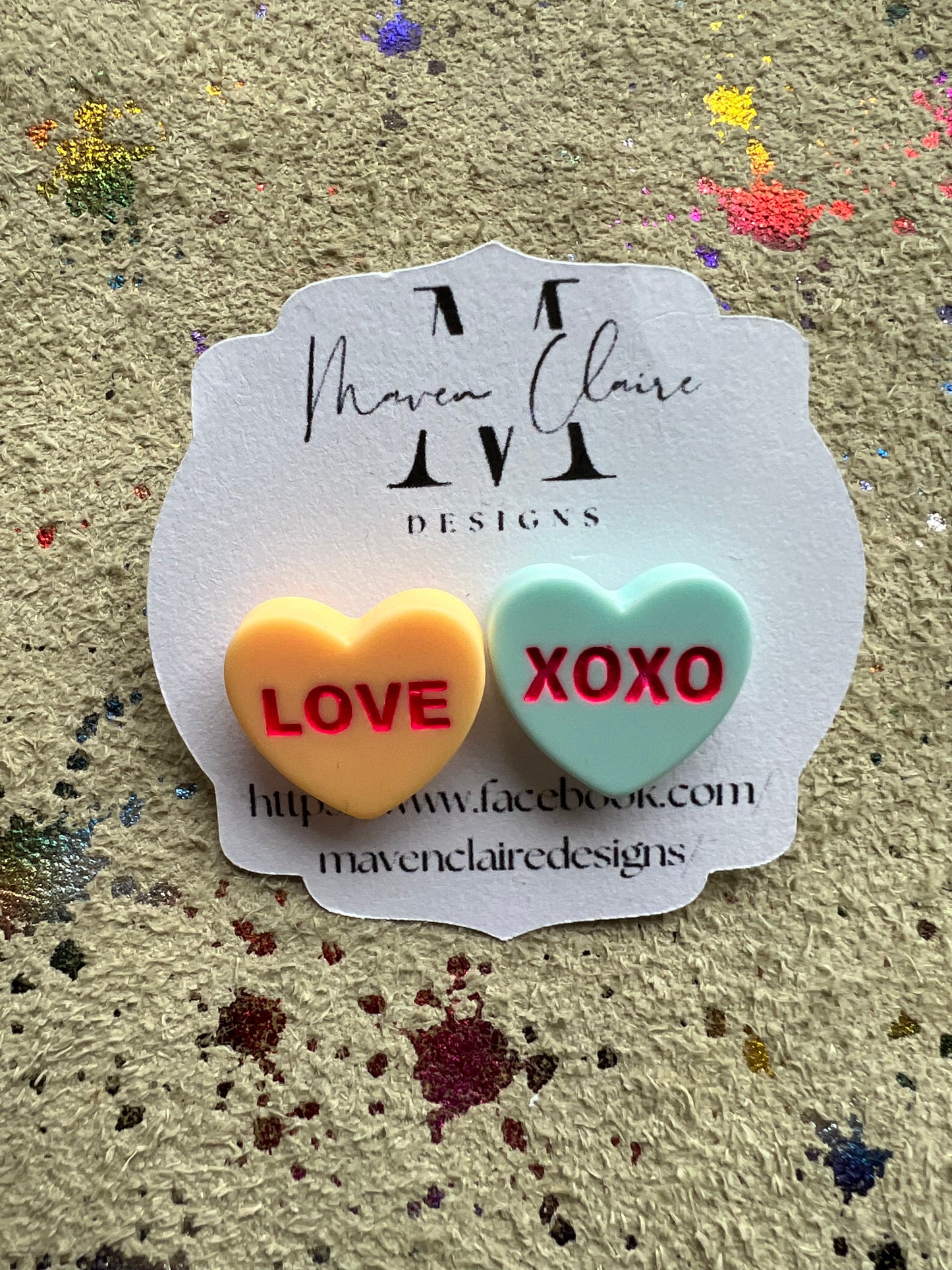 LOVE Valentine Earrings - BeLoved Boutique