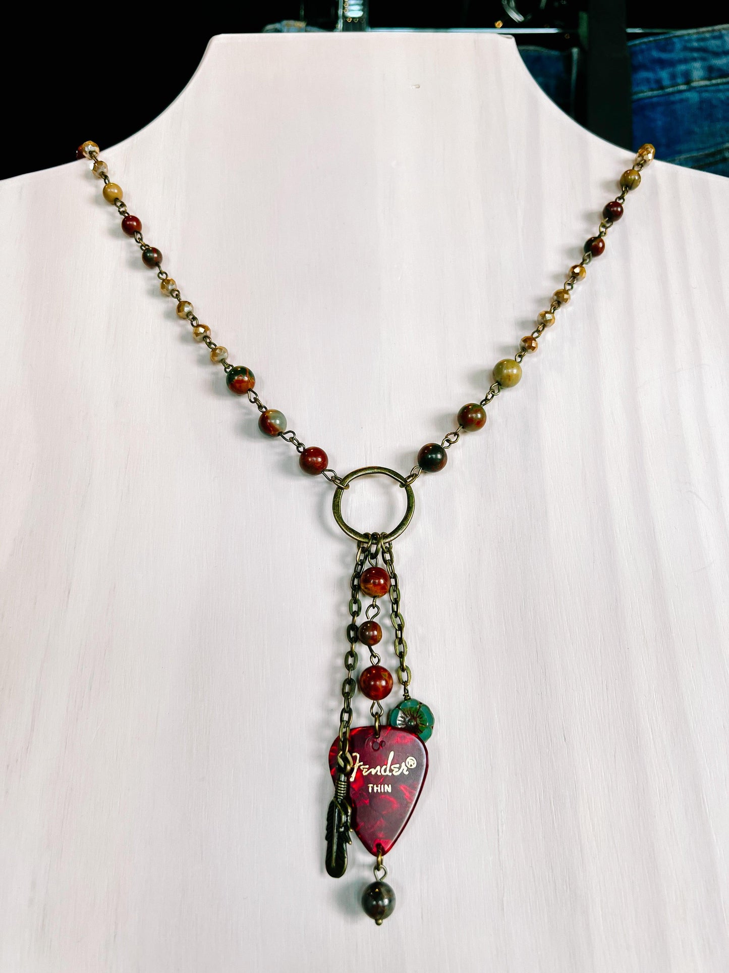 Guitar Pick Necklaces - BeLoved Boutique