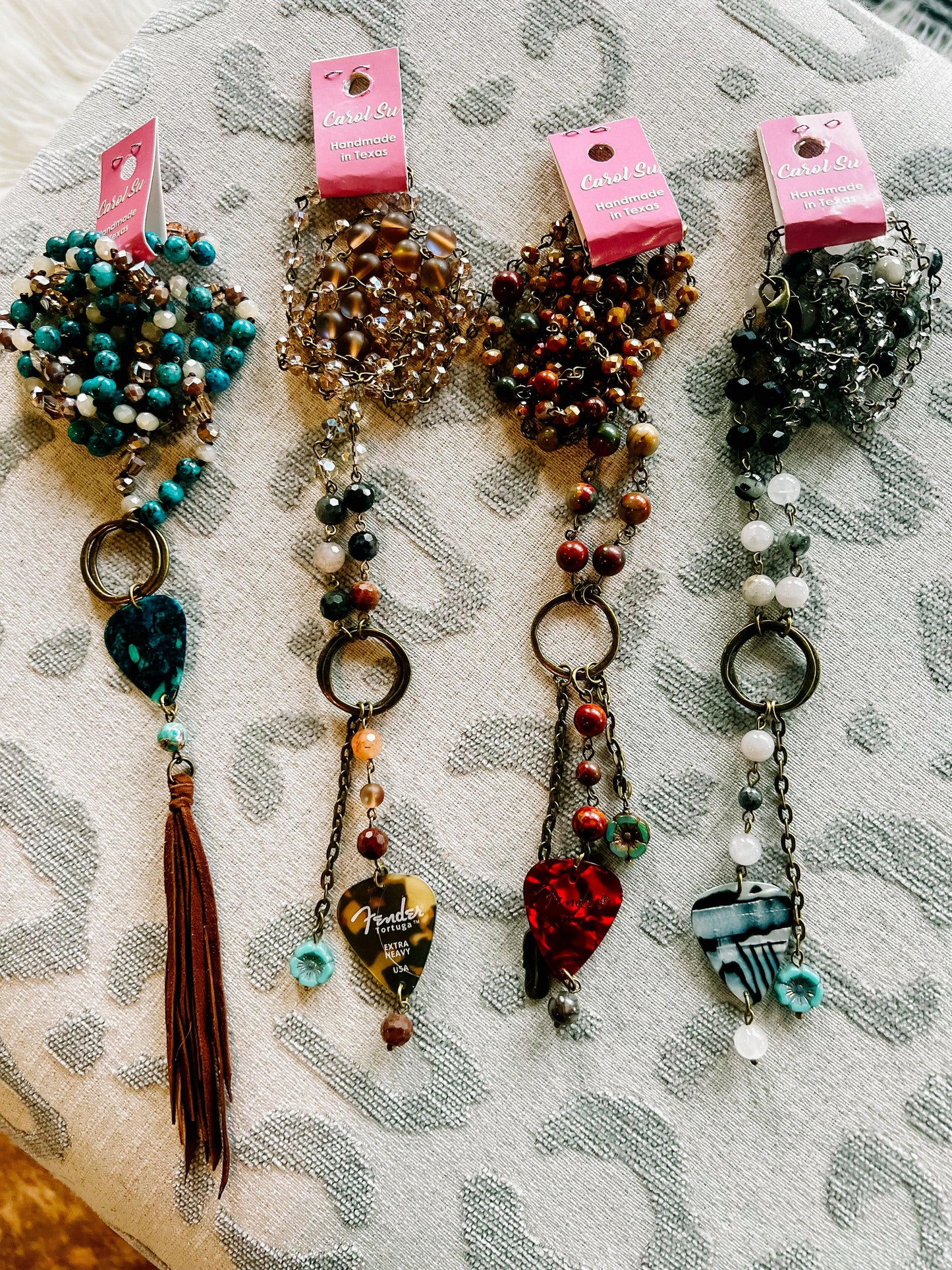 Guitar Pick Necklaces - BeLoved Boutique