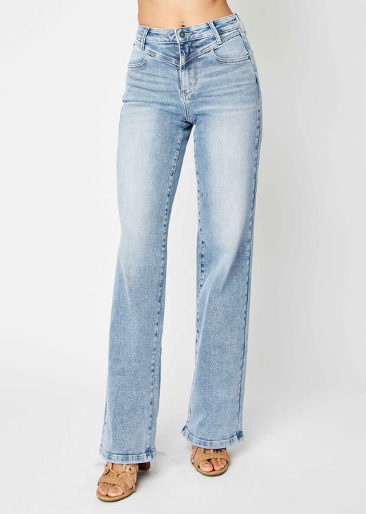 Judy Blue Straight Jeans Retro