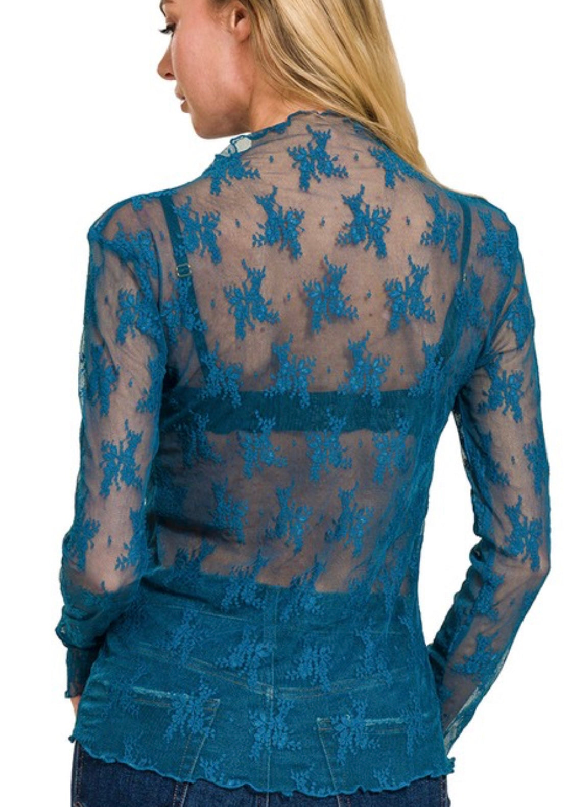 Mesh Lace Top