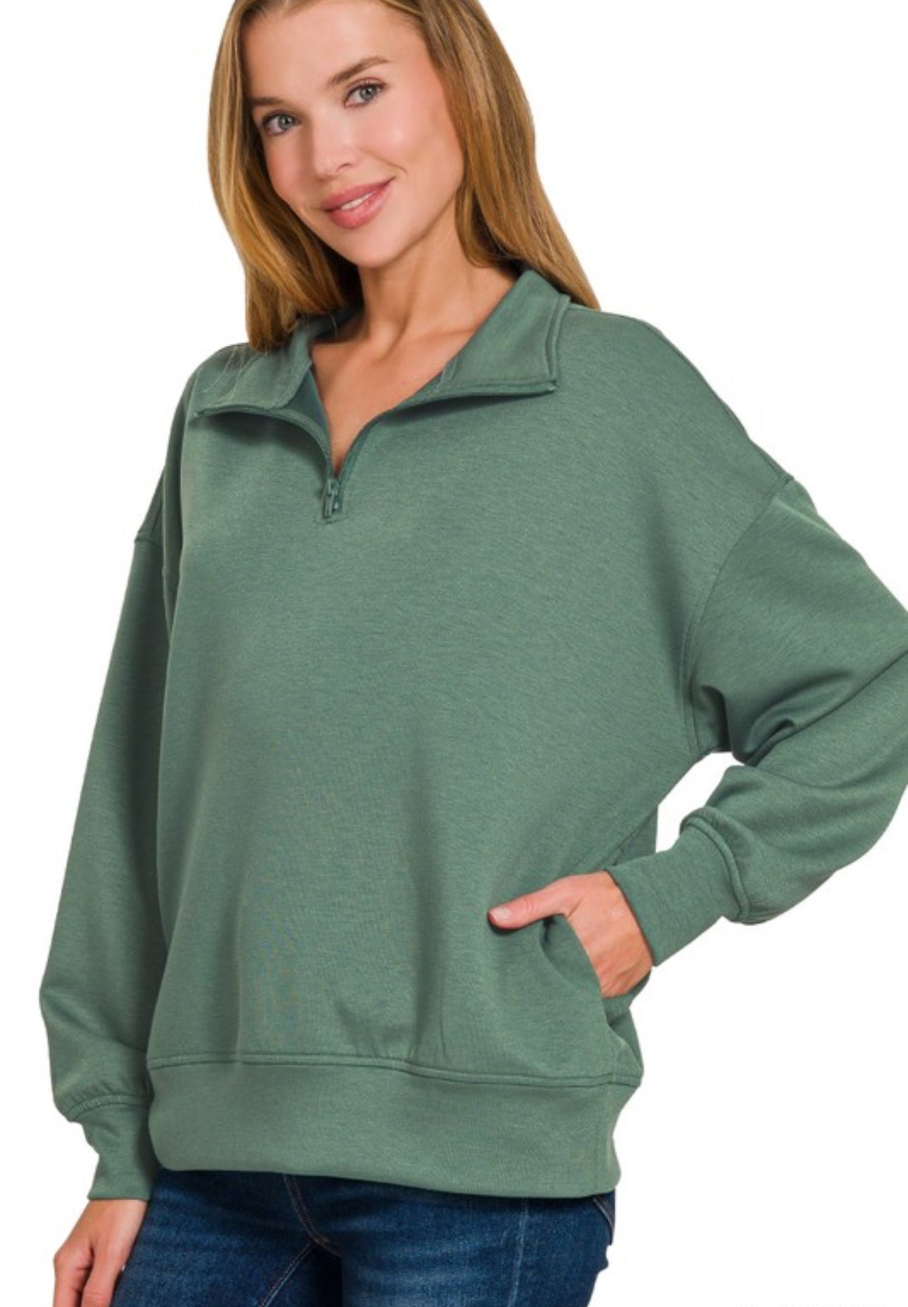 Scuba Half Zip Pullover