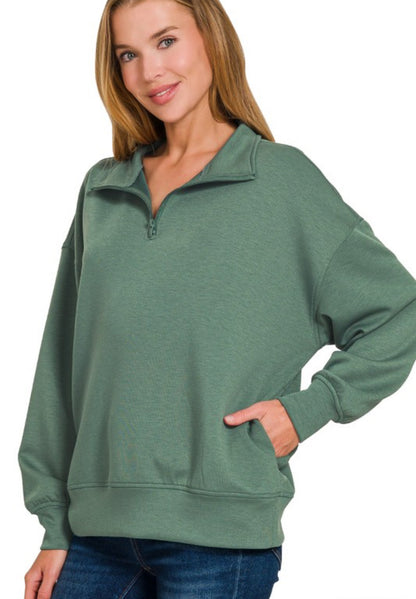 Scuba Half Zip Pullover