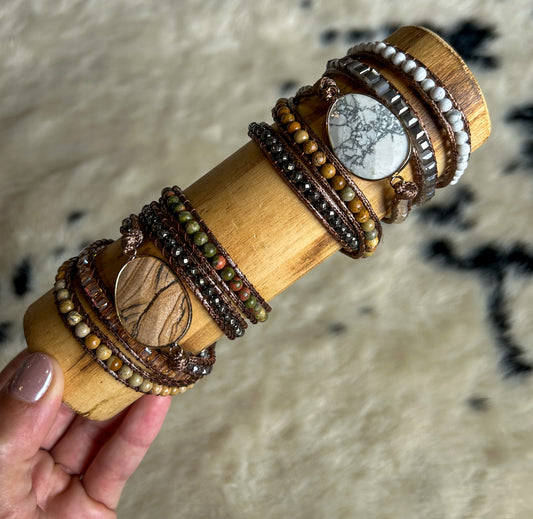 Bracelet Bohemian Stones Wrap