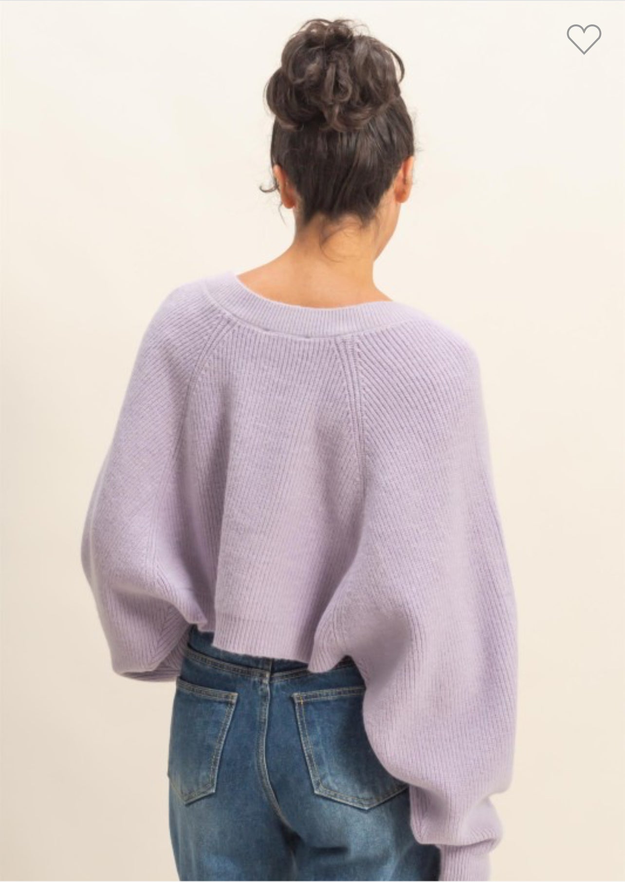 Cropped Shrug Cardigan Sweater