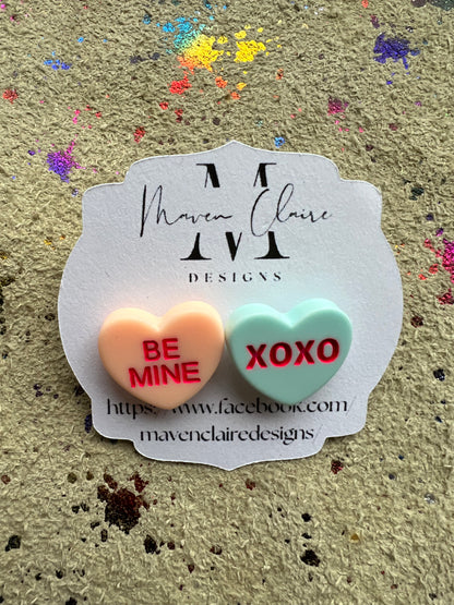 BE MINE Valentine Earrings - BeLoved Boutique 