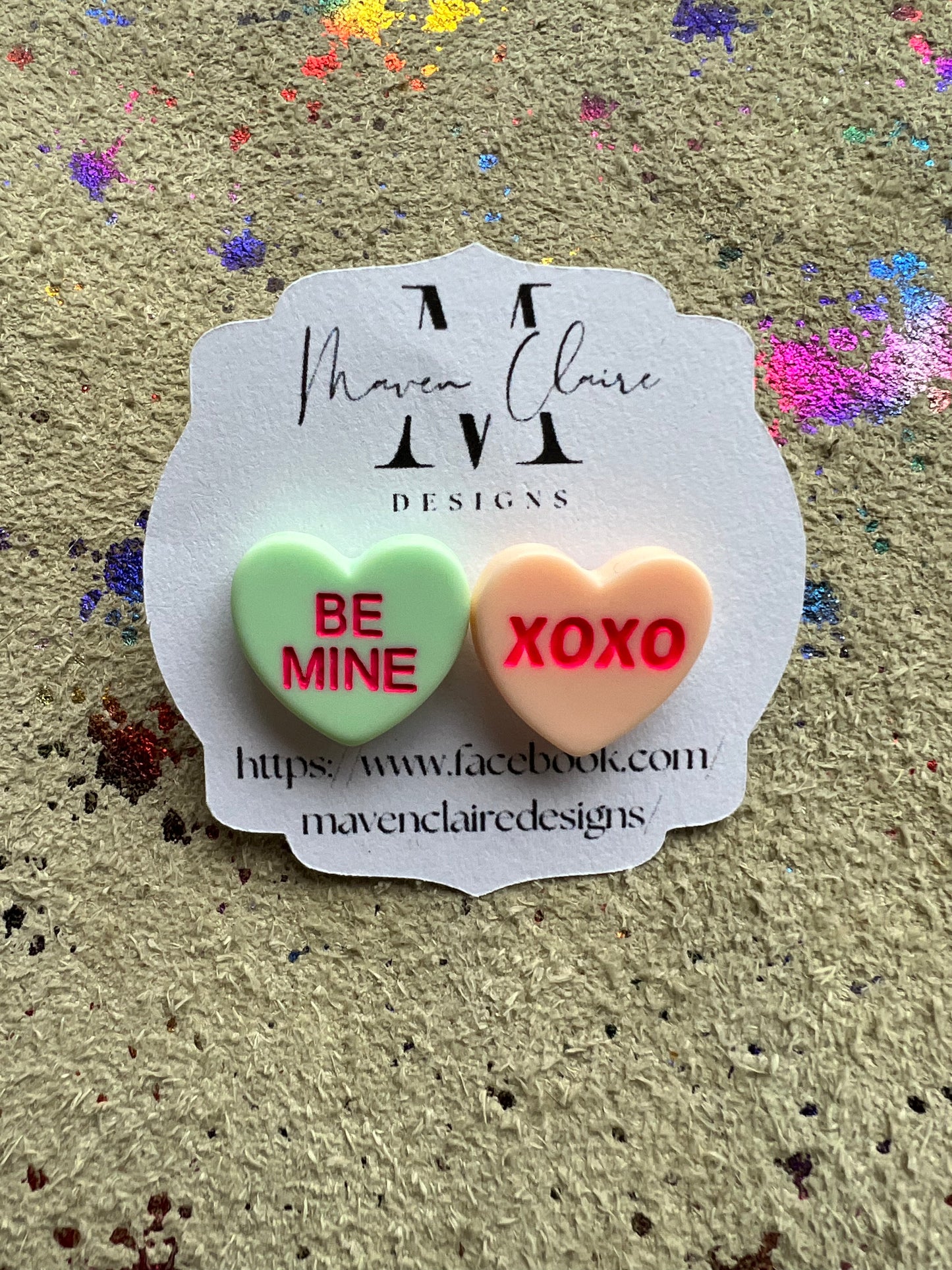 BE MINE Valentine Earrings - BeLoved Boutique 