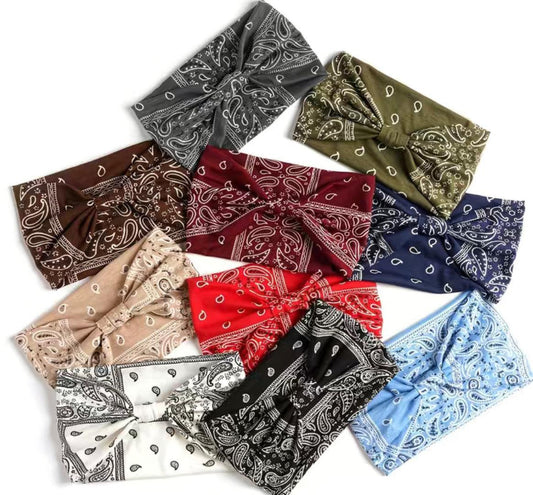 Boho Paisley Headband - BeLoved Boutique 