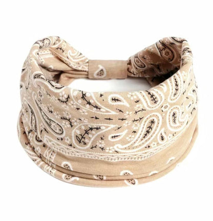 Boho Paisley Headband - BeLoved Boutique 