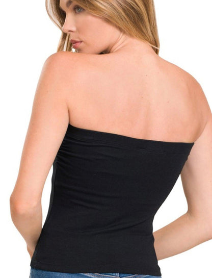 Built-in-Bra Tube Top - BeLoved Boutique 