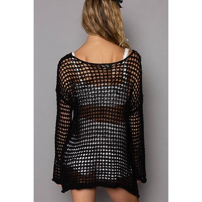 Sweater Crochet Fishnet