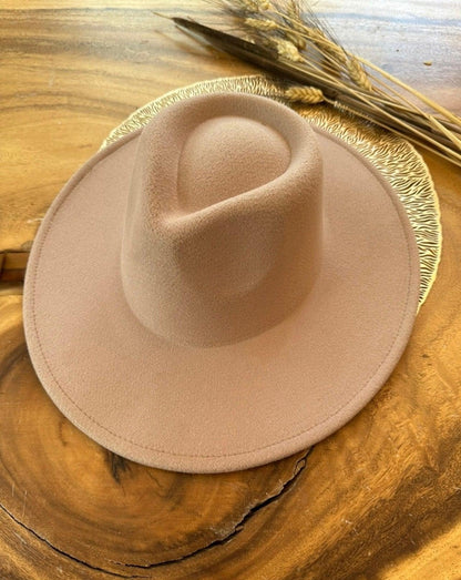 Classic Wide Brim Felt Hat - BeLoved Boutique 