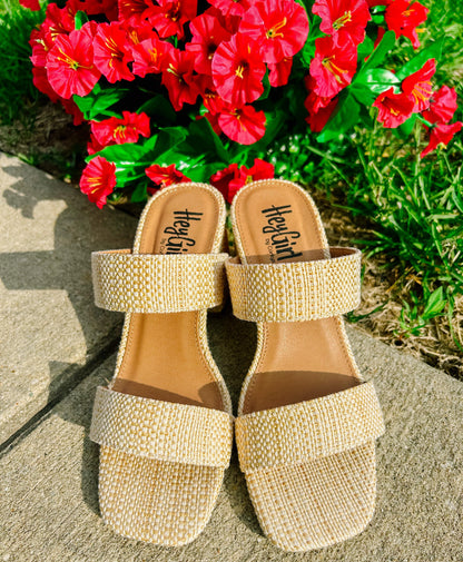 Corky's Divine Raffia Sandals - BeLoved Boutique 