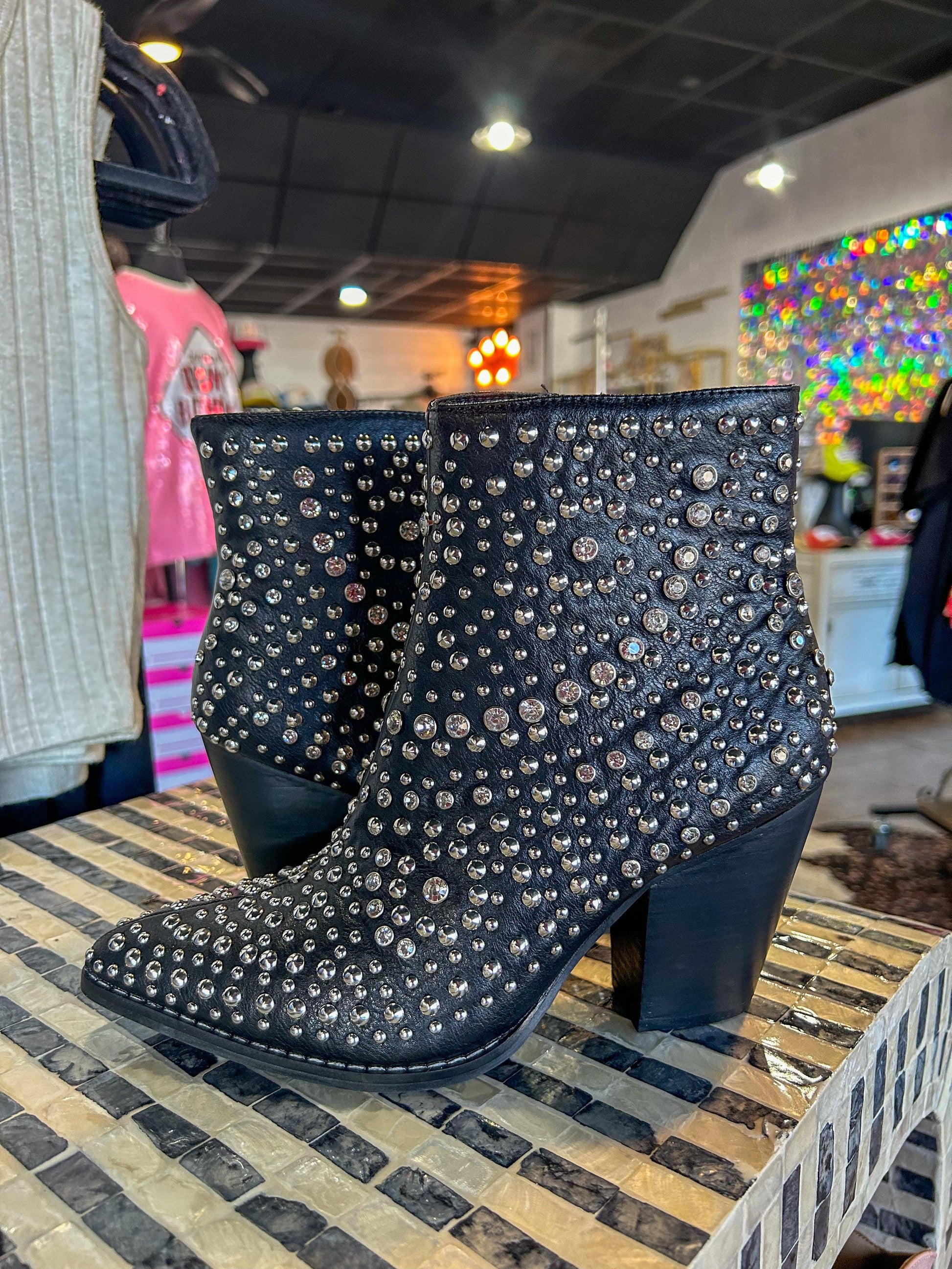 Corky's Line Dance Ankle Boots - BeLoved Boutique 