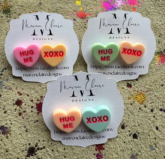 HUG ME Valentine Earrings - BeLoved Boutique 