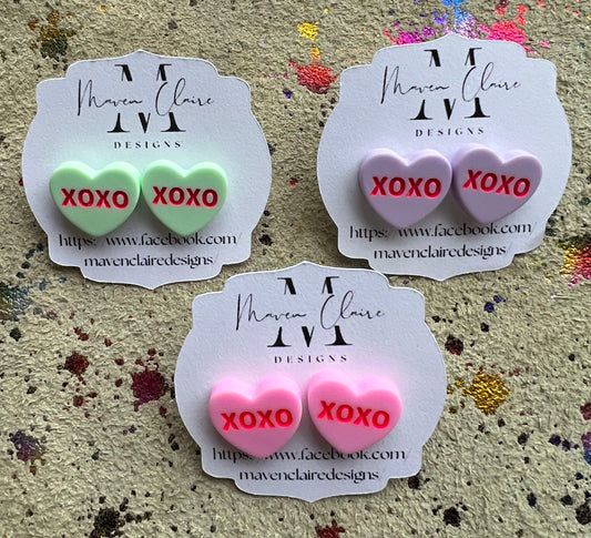 XOXO Valentine Earrings - BeLoved Boutique 