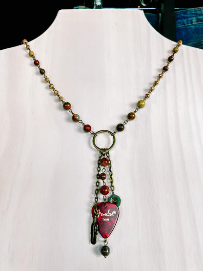 Guitar Pick Necklaces - BeLoved Boutique 