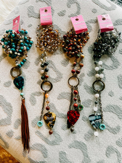 Guitar Pick Necklaces - BeLoved Boutique 