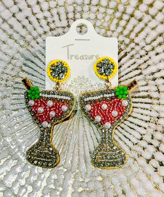 Margarita Bead Earrings - BeLoved Boutique 